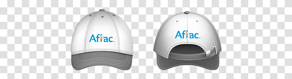 Aflac Brand Center Baseball Cap, Clothing, Apparel, Helmet, Crash Helmet Transparent Png