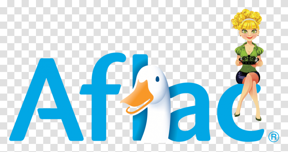 Aflac The Benefit Queen Duck, Bird, Animal, Person, Human Transparent Png