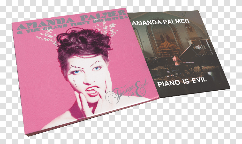 Afp 91 Piano Is Evil Merch Productmockups R6 2 Double Album Cover, Person, Human, Book, Poster Transparent Png