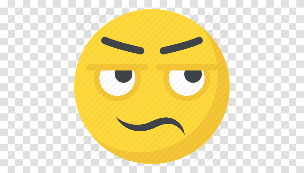 Afraid Confounded Face Confused Emoji Smiley Icon, Pac Man, Angry Birds, Coat Transparent Png