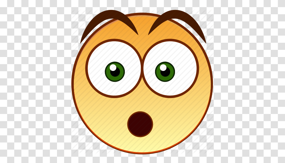 Afraid Emoticon Fear Overwhelmed Shock Smiley Surprised Icon, Outdoors, Clock Tower, Mountain, Nature Transparent Png