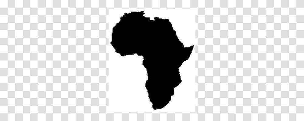 Africa Silhouette, Person, Human, Stencil Transparent Png