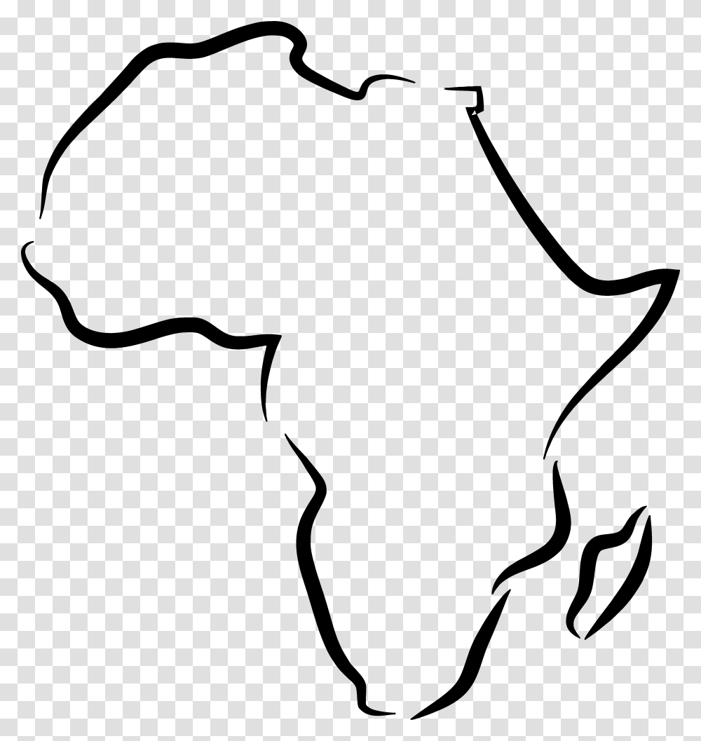 Africa Clipart, Stencil, Bow, Silhouette, Hand Transparent Png