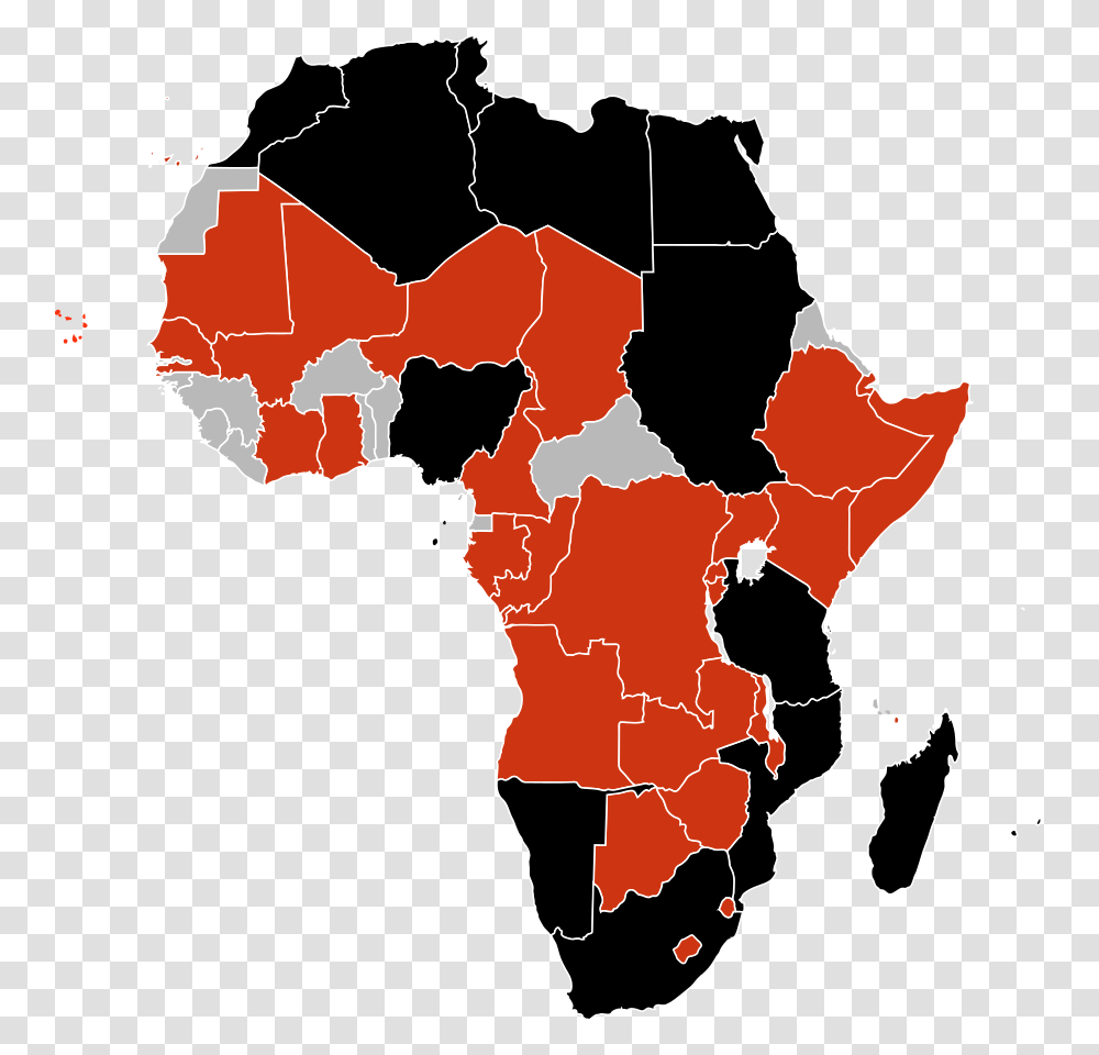 Africa Computer Icons Continent Clip Art African Union Members, Map, Diagram, Atlas, Plot Transparent Png