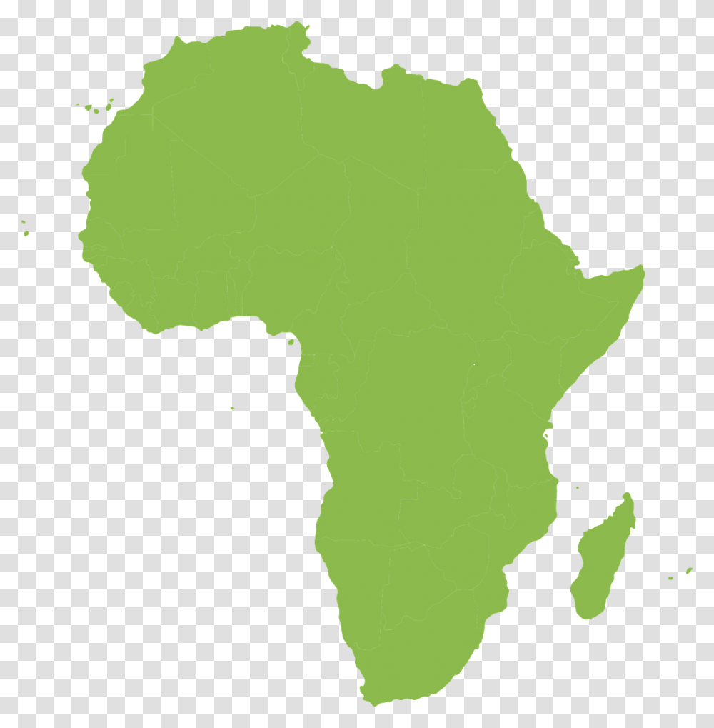 Africa Continent Green, Map, Diagram, Plot, Atlas Transparent Png