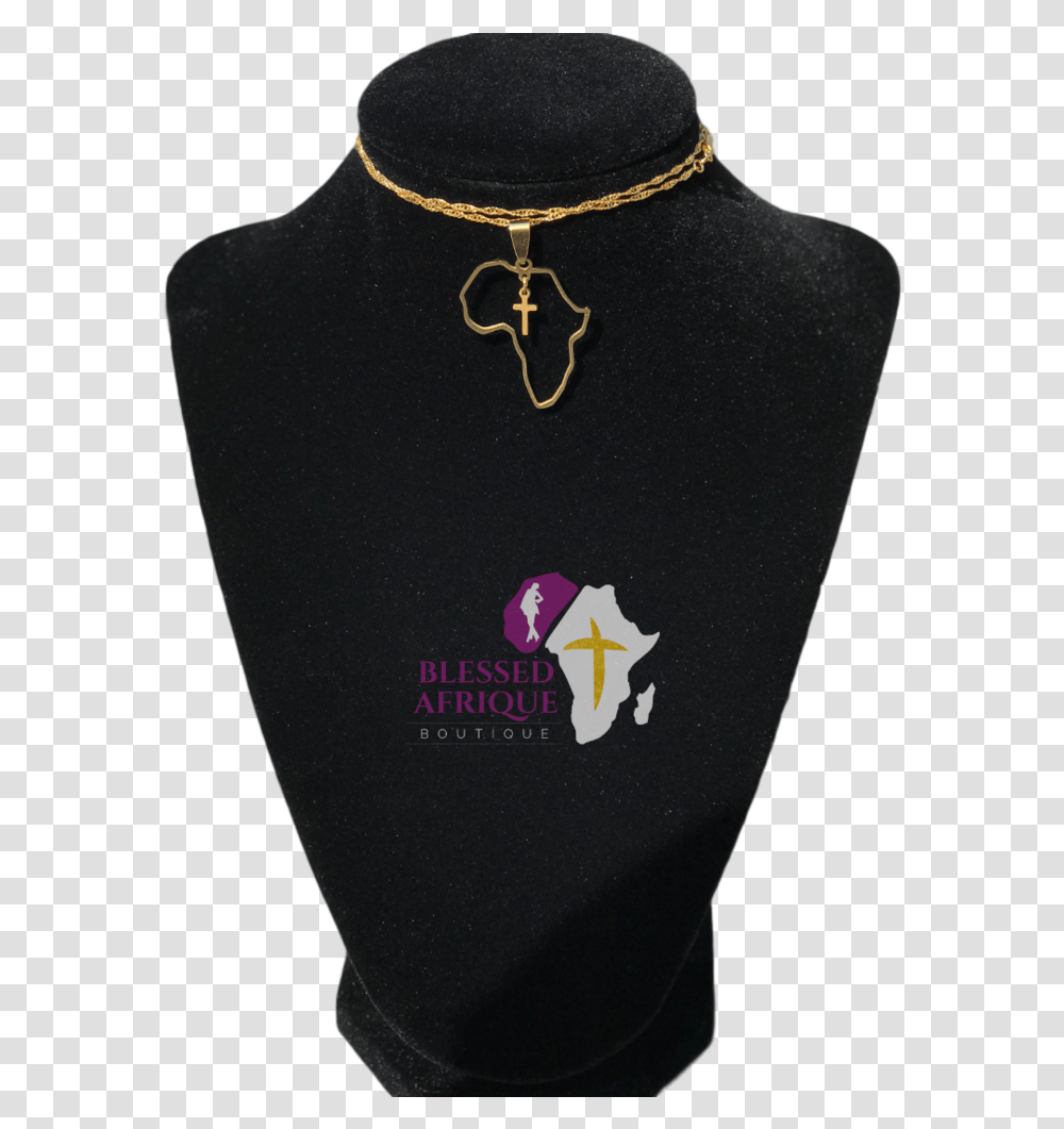 Africa Cross Clipped Rev 1 Cross Necklace, Pendant, Plectrum, Person, Human Transparent Png