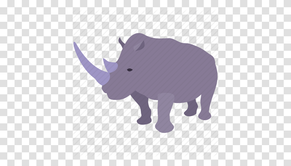 Africa Endangered Poaching Protection Rhino Rhinoceros Wild Icon, Mammal, Animal, Wildlife, Warthog Transparent Png
