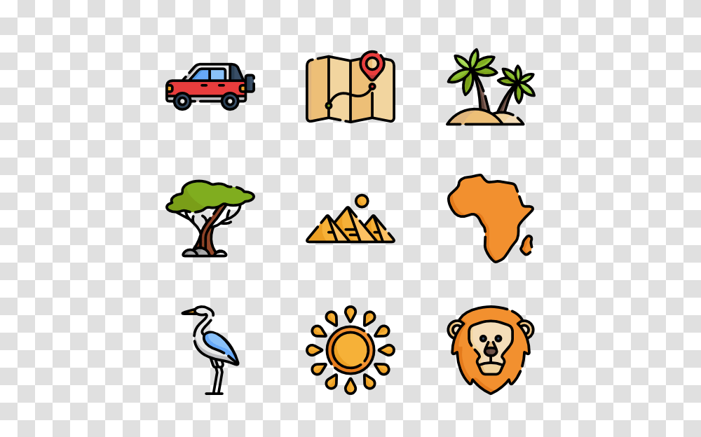 Africa Icon Packs, Bird, Animal, Poster, Advertisement Transparent Png
