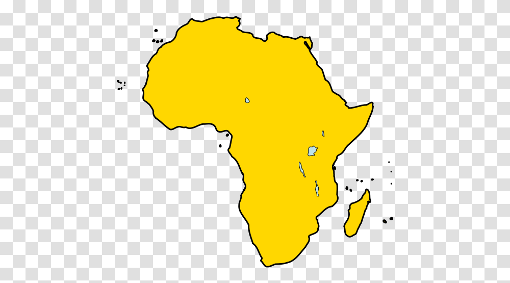 Africa Just Continent Afrika Continent, Silhouette, Person, Face Transparent Png