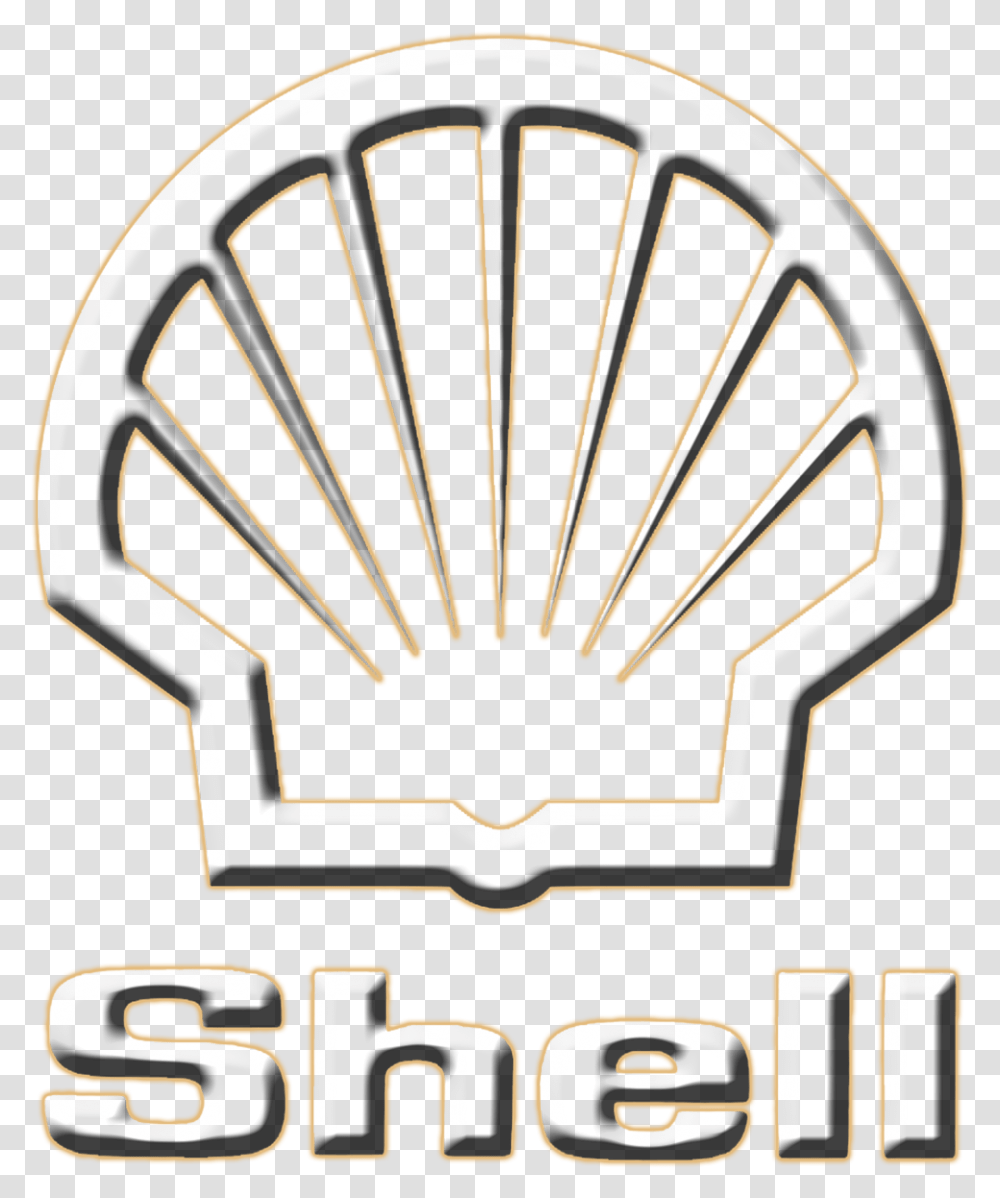 Africa Shell Oil Logo Emblem, Symbol, Trademark, Badge Transparent Png