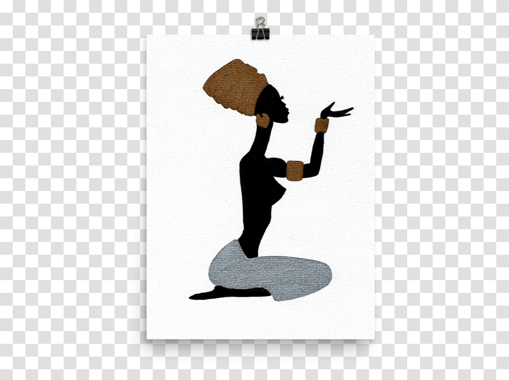 Africa Silhouette, Person, Kneeling, Performer, Leisure Activities Transparent Png