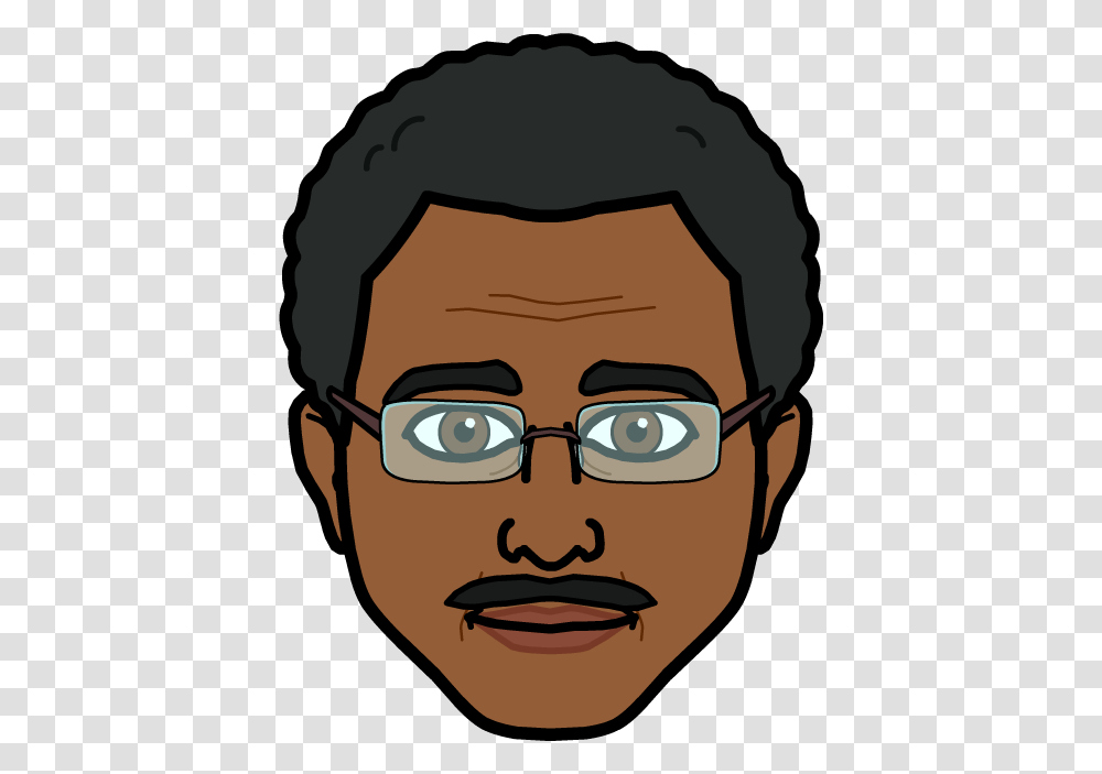 African American Bitmoji Male, Face, Glasses, Accessories, Accessory Transparent Png
