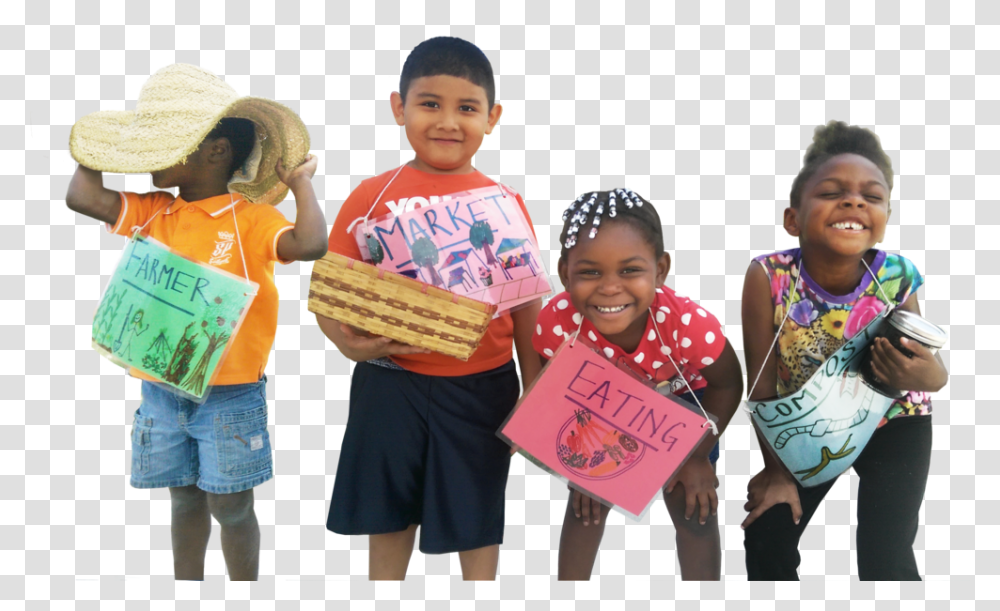 African American Children, Person, Hat, Shorts Transparent Png