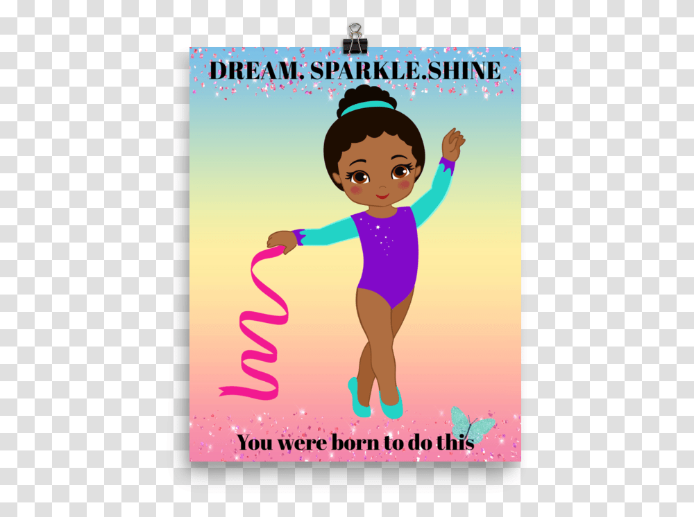 African American Gymnastics Poster Gymnast, Advertisement, Flyer, Paper, Person Transparent Png