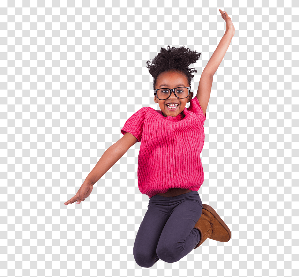 African American Healthy Jumping, Apparel, Person, Human Transparent Png