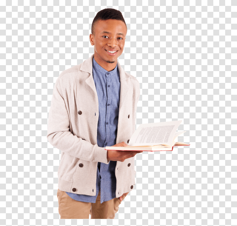 African American Teen Hd, Person, Long Sleeve, Coat Transparent Png