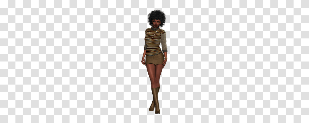 African American Woman Person, Apparel, Human Transparent Png