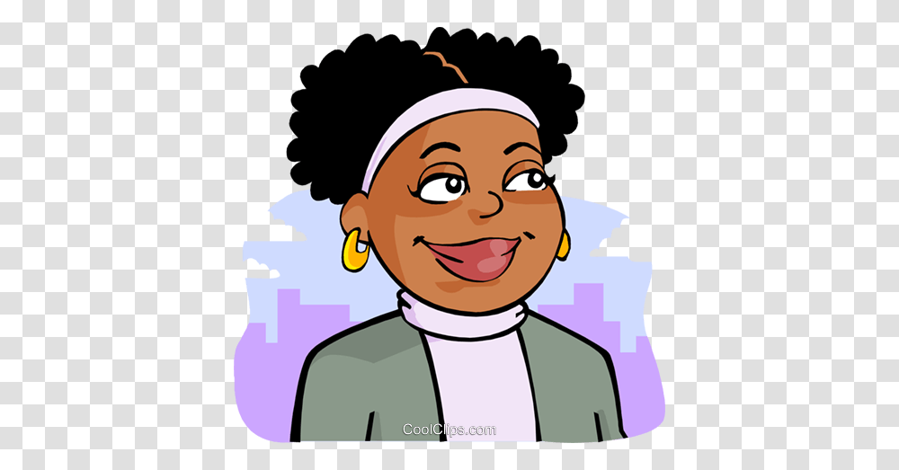 African American Woman Clipart Group With Items, Person, Human, Chef, Hair Transparent Png