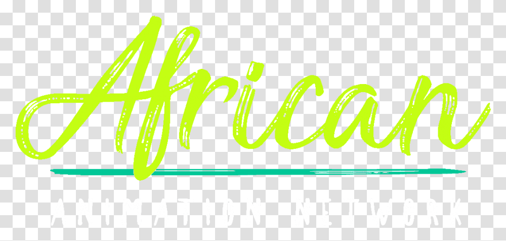 African Animation Network African Animation Network Logo, Alphabet, Calligraphy, Handwriting Transparent Png