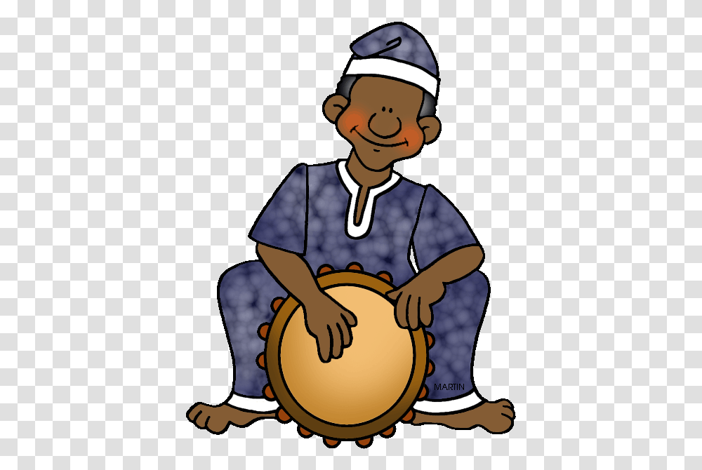 African Clip Art, Person, Human, Drum, Percussion Transparent Png