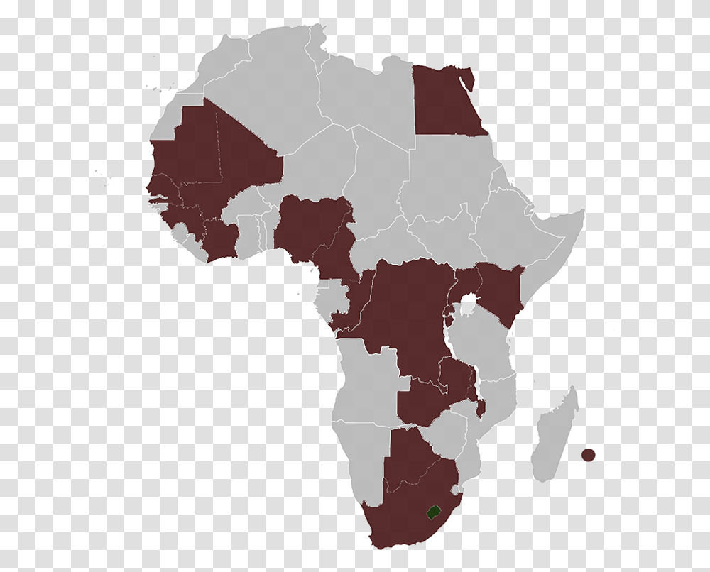 African Continental Free Trade Area, Map, Diagram, Atlas, Plot Transparent Png