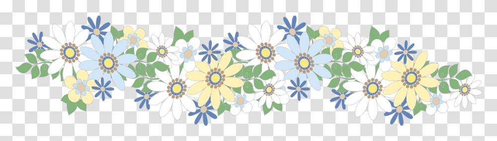 African Daisy, Floral Design, Pattern Transparent Png