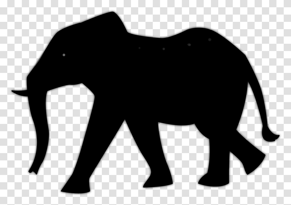 African Elephant Lion Vector Graphics Silhouette Clip Silhouette African Elephant Transparent Png