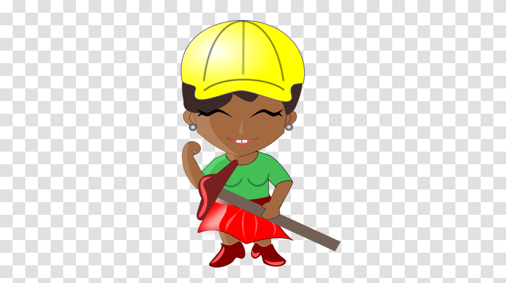African Lady Architect, Apparel, Helmet, Person Transparent Png