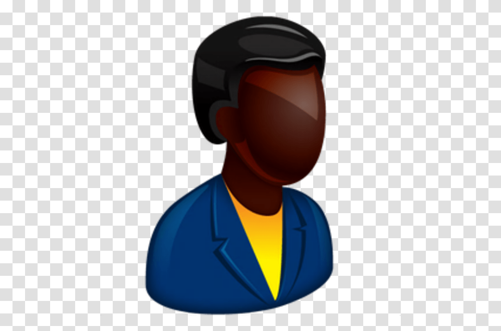 African Man Icon Clipart Person Icon African, Accessories, Tie, Helmet Transparent Png