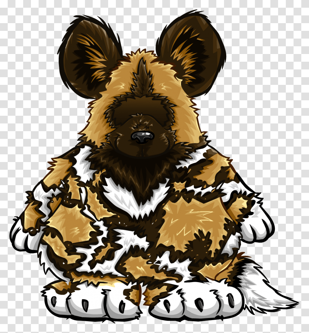 African Painted Dog Costume Icon Dog Costume Club Penguin, Mammal, Animal, Pet, Canine Transparent Png