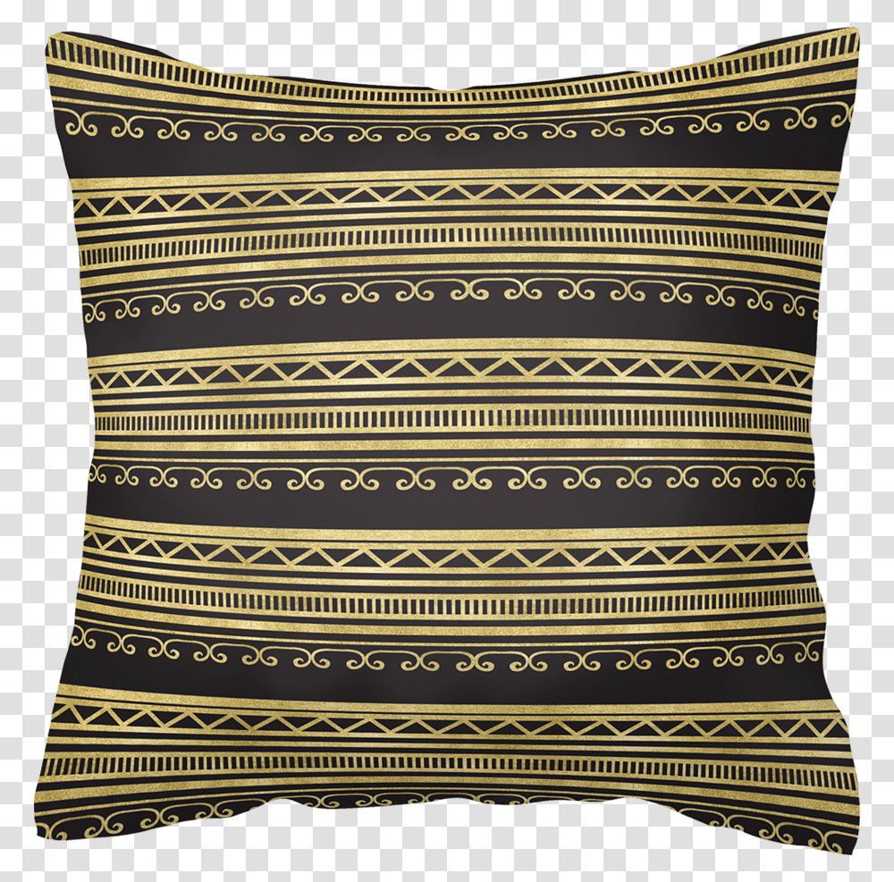 African Pattern Cushion, Pillow, Rug Transparent Png