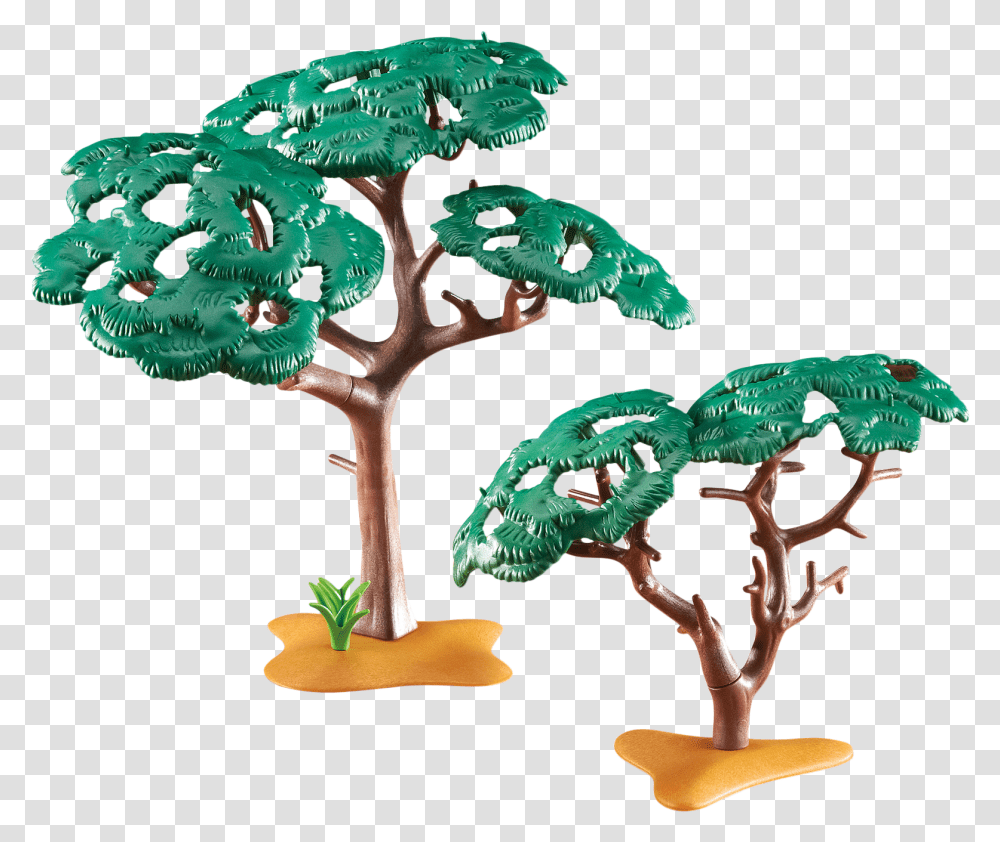 African Trees Playmobil Tree, Fungus, Plant, Gemstone, Jewelry Transparent Png