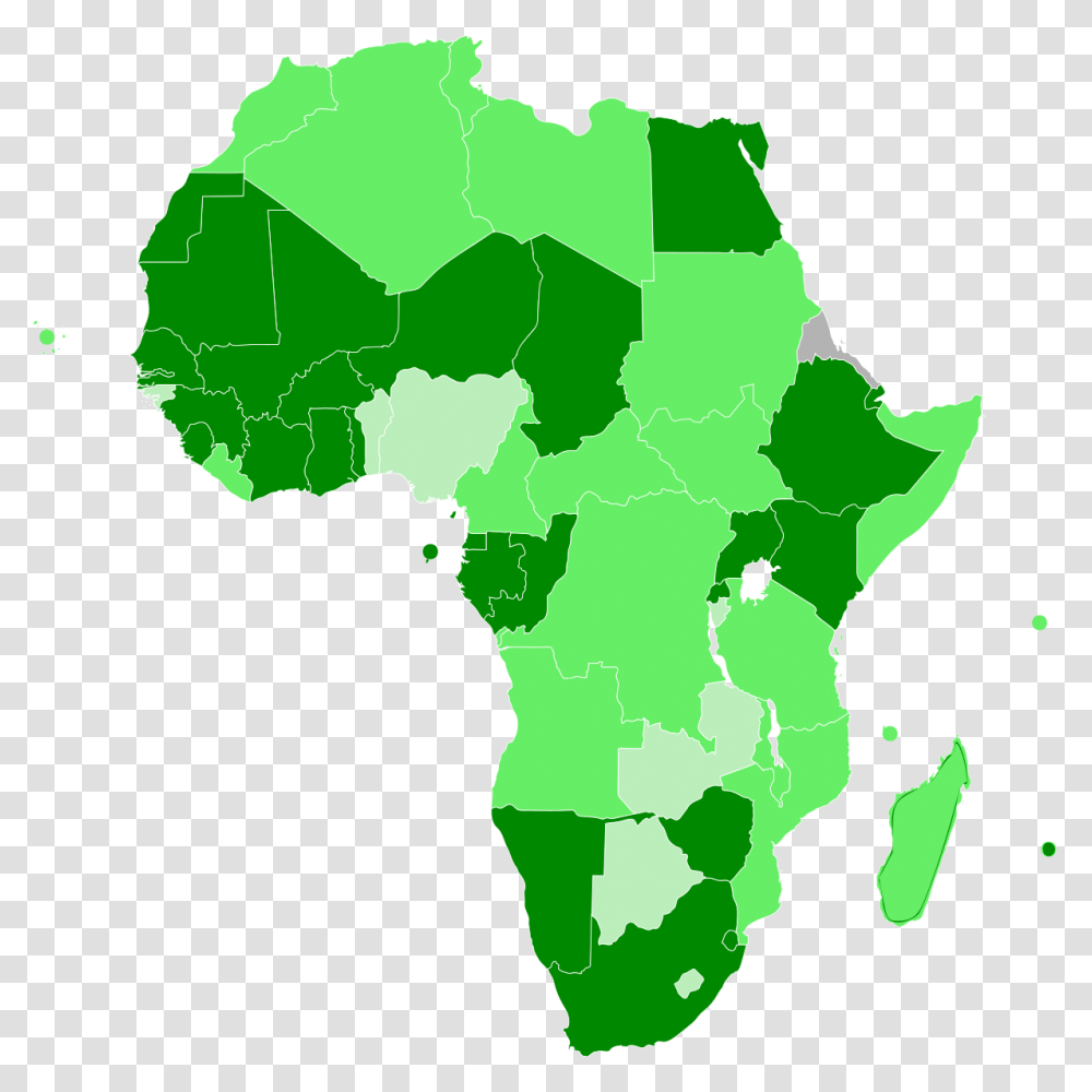 African Union, Map, Diagram, Green, Plant Transparent Png