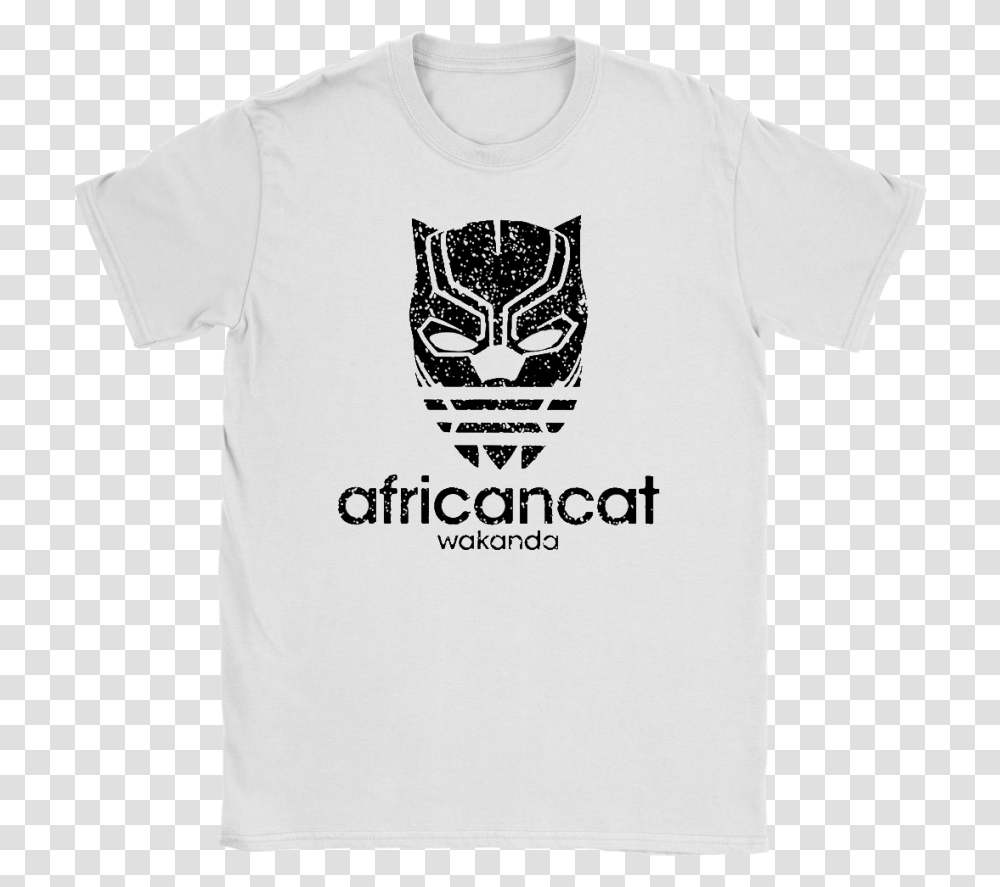 Africancat Wakanda Marvel Black Panther Adidas Mashup, Apparel, T-Shirt, Plant Transparent Png