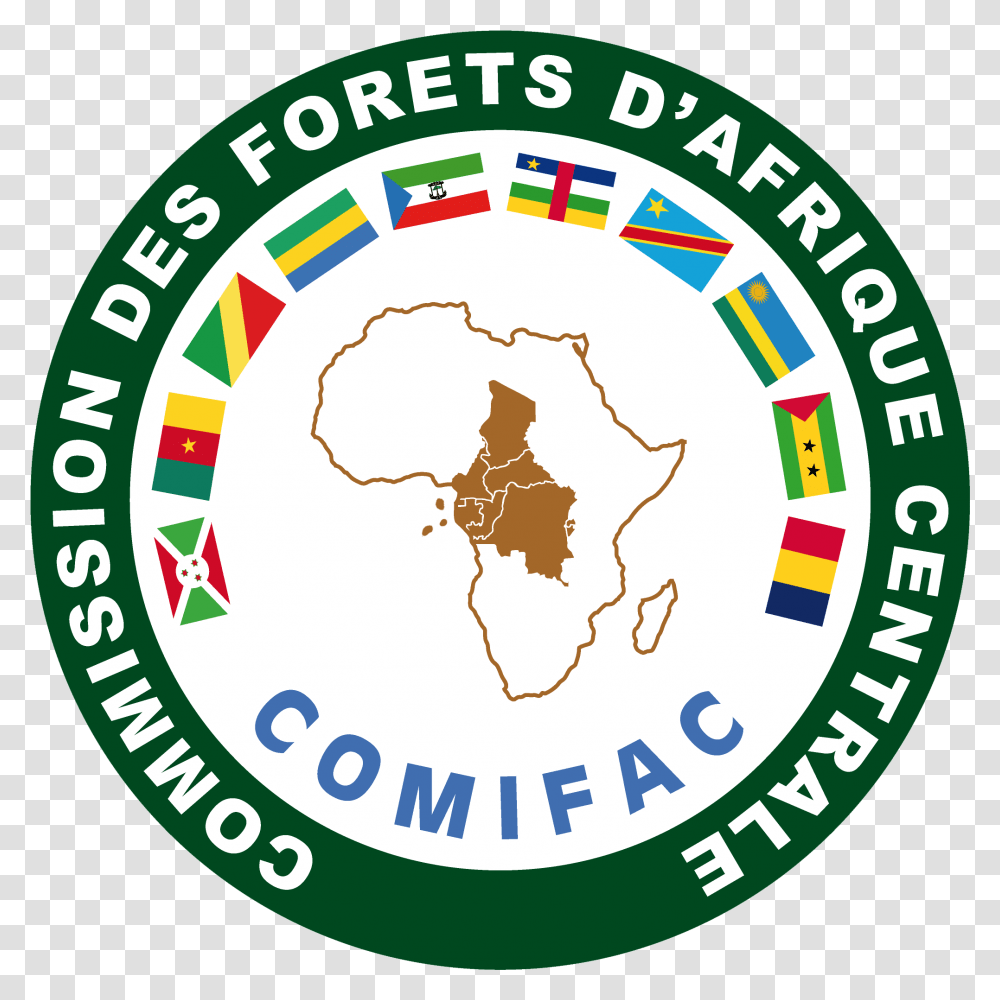 Afrique Centrale Commission Des Forts D Afrique Centrale Comifac, Label, Text, Logo, Symbol Transparent Png