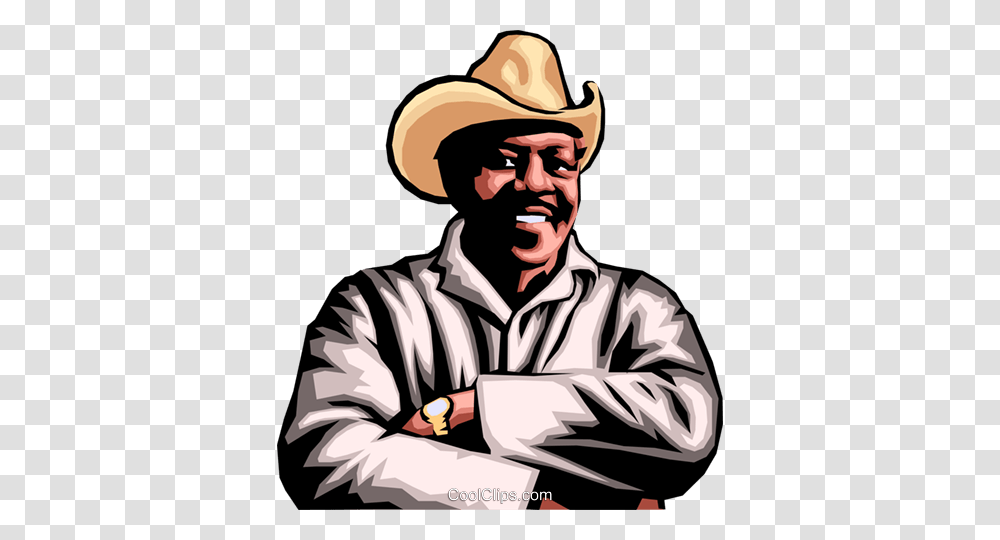 Afro American Farmer Royalty Free Vector Clip Art Illustration, Apparel, Person, Human Transparent Png