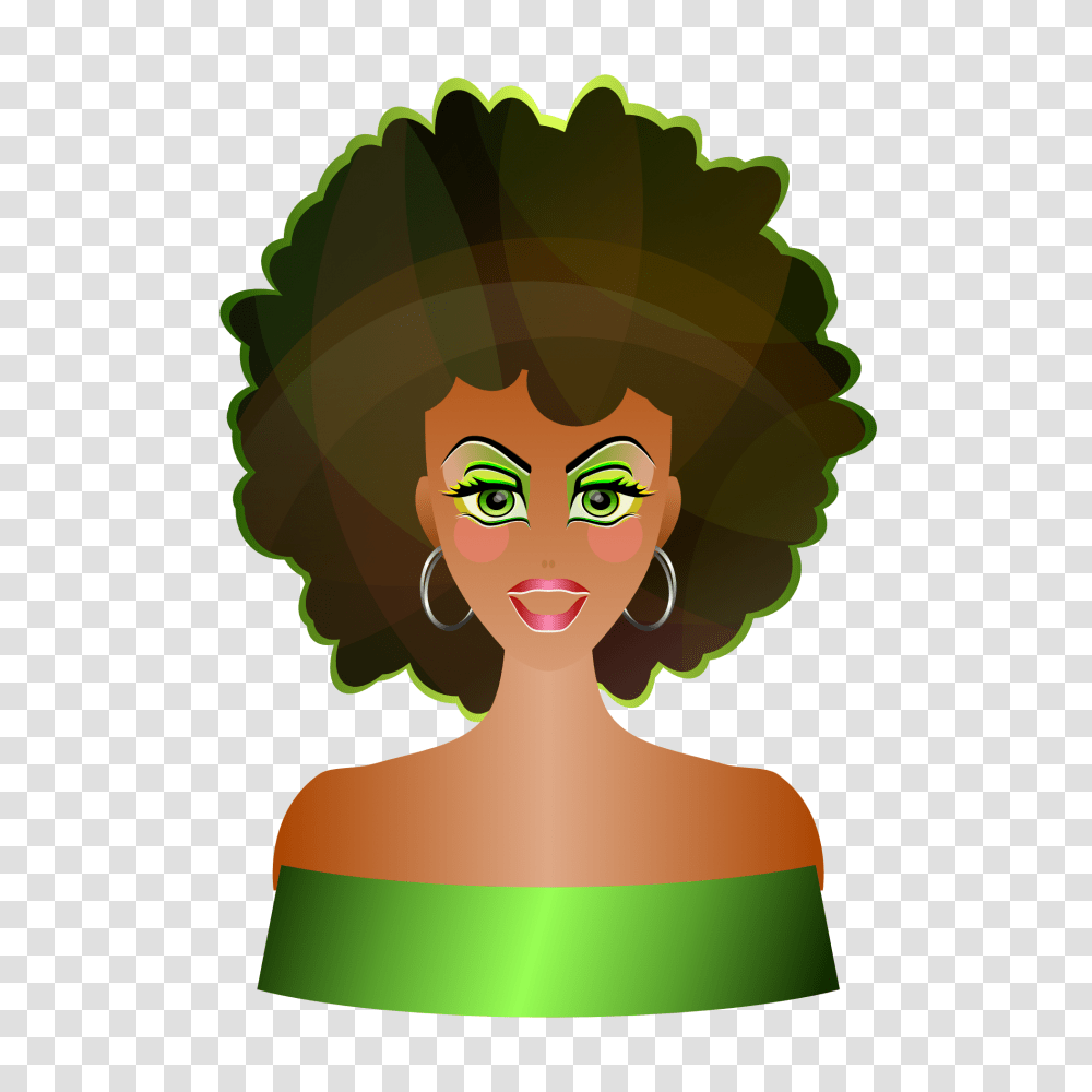 Afro Clip Art, Hair Transparent Png