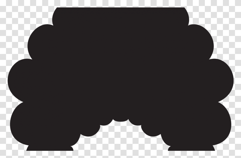 Afro Clip Art, Silhouette, Person, Human, Gray Transparent Png