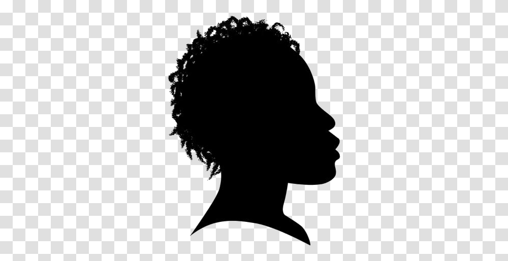 Afro Hair Images Clip Art, Silhouette, Outdoors Transparent Png