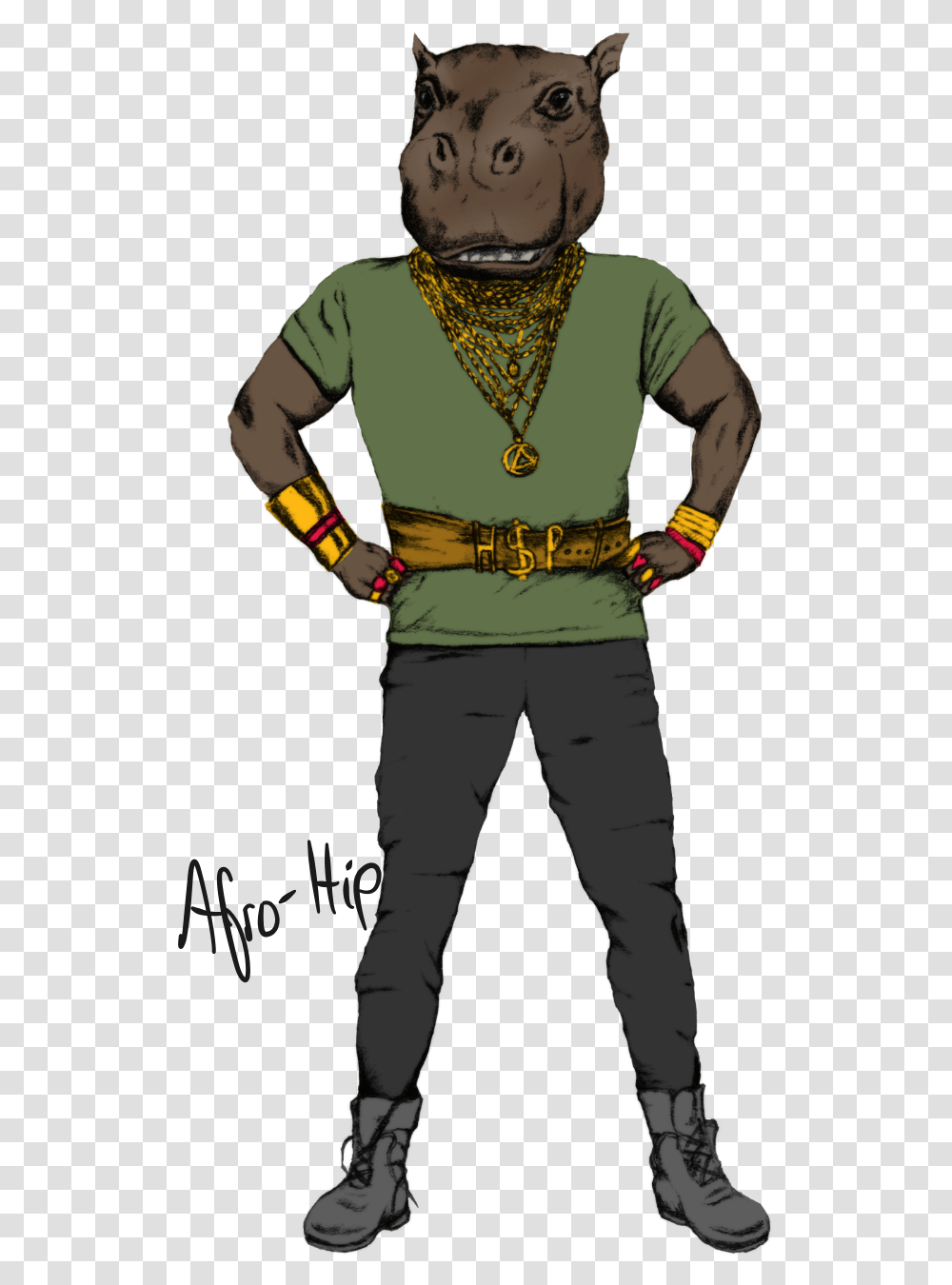 Afro Hip Afroip Cartoon, Person, Clothing, Sleeve, Long Sleeve Transparent Png