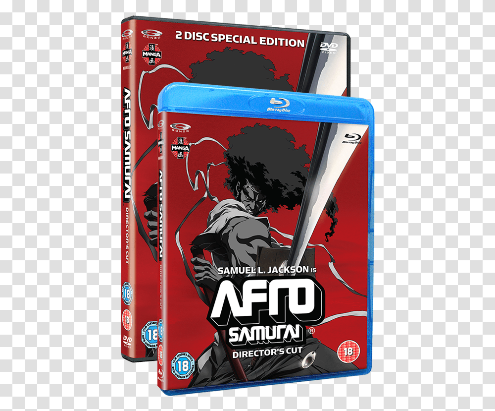 Afro Samurai Director's Cut Afro Samurai, Poster, Advertisement, Electronics Transparent Png