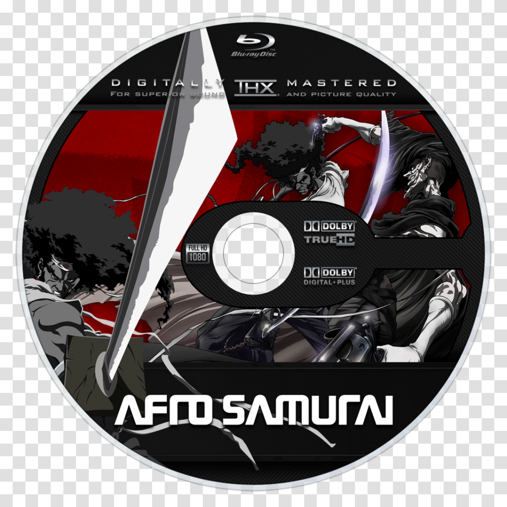Afro Samurai, Disk, Dvd Transparent Png