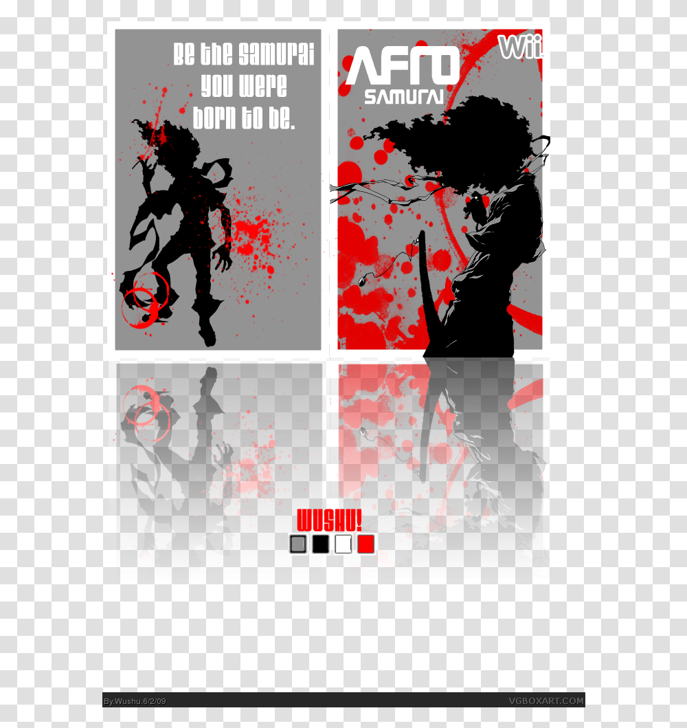 Afro Samurai, Poster, Advertisement, Collage, Person Transparent Png