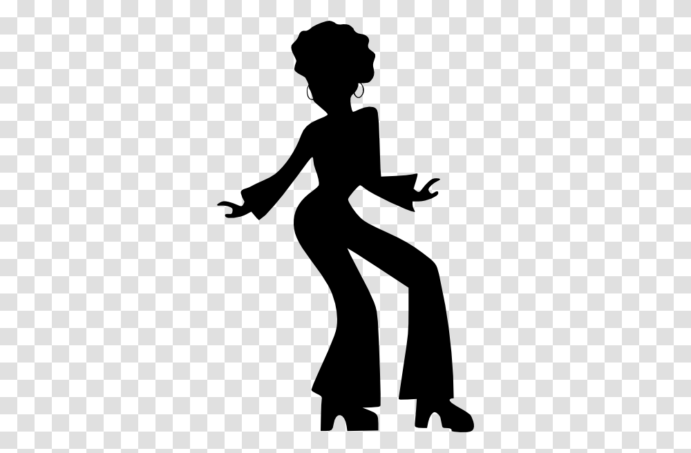 Afro Silhouette Clip Art Afro Dancing Woman Clip Art, Stencil, Person, Human, Ninja Transparent Png