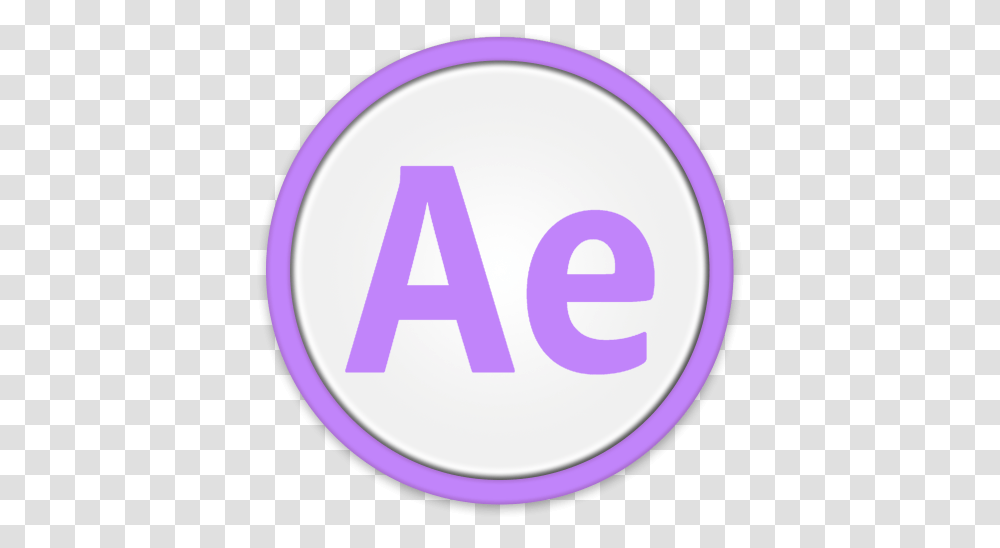 After Effects Free Icon Of Orb Os X Icons Circle, Text, Purple, Alphabet, Symbol Transparent Png