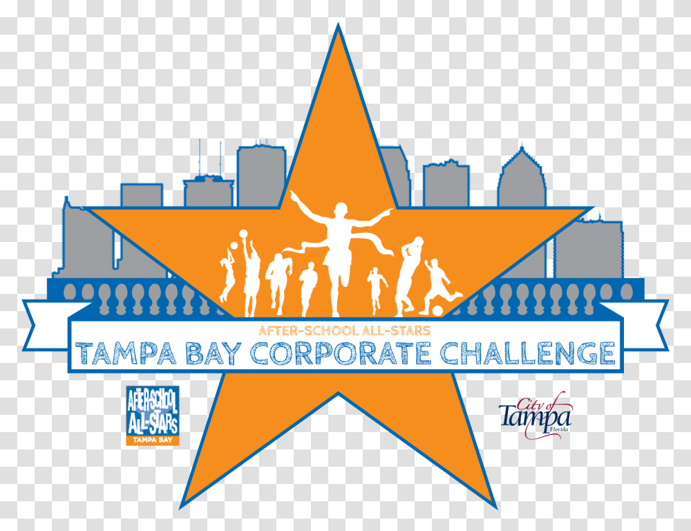 After School All Stars Tampa Logo Tampa Bay Corporate Challenge, Lighting Transparent Png
