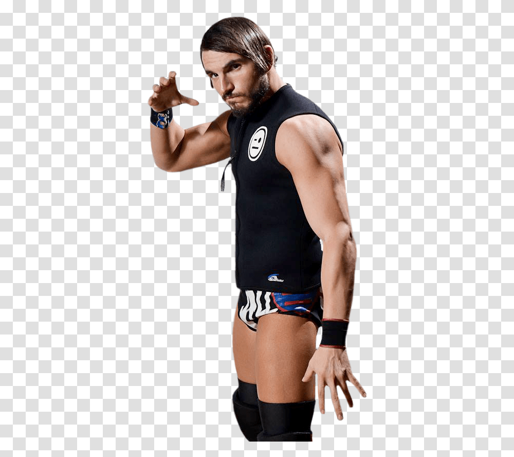 After Wrestling Against Uhaa Nation In A Dark Match Johnny Gargano 2017, Shorts, Person, Sport Transparent Png