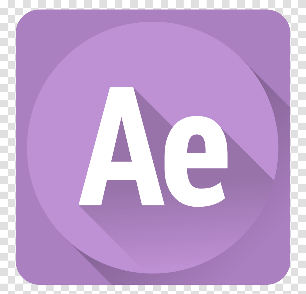 Aftereffects Icon Graphic Design, Purple, Number Transparent Png