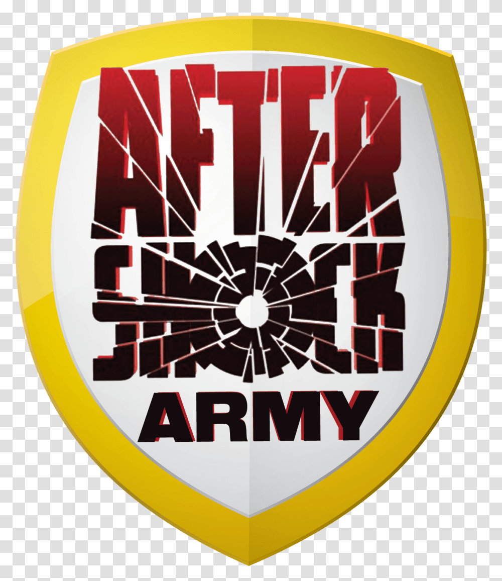 Aftershock Army Aftershock, Logo, Trademark, Armor Transparent Png