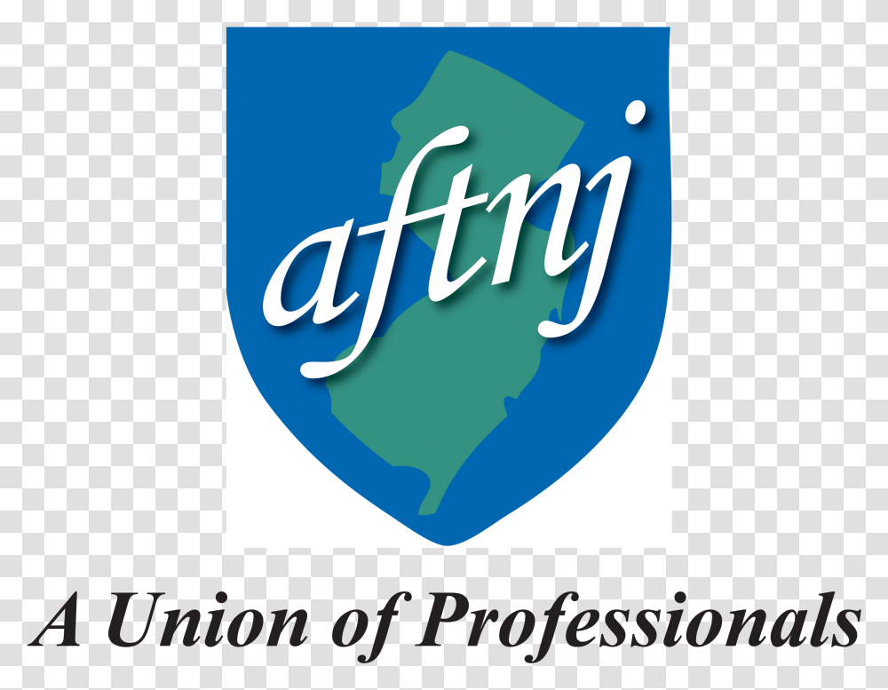 Aftnj Logolarge - American Federation Of Teachers New Vertical, Text, Alphabet, Symbol, Word Transparent Png